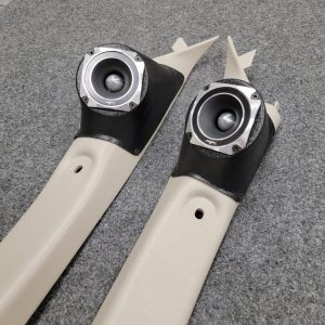 3.5" A-Pillar Speaker Pods – 2001–2003 Dodge Durango • 2001–2004 Dodge Dakota