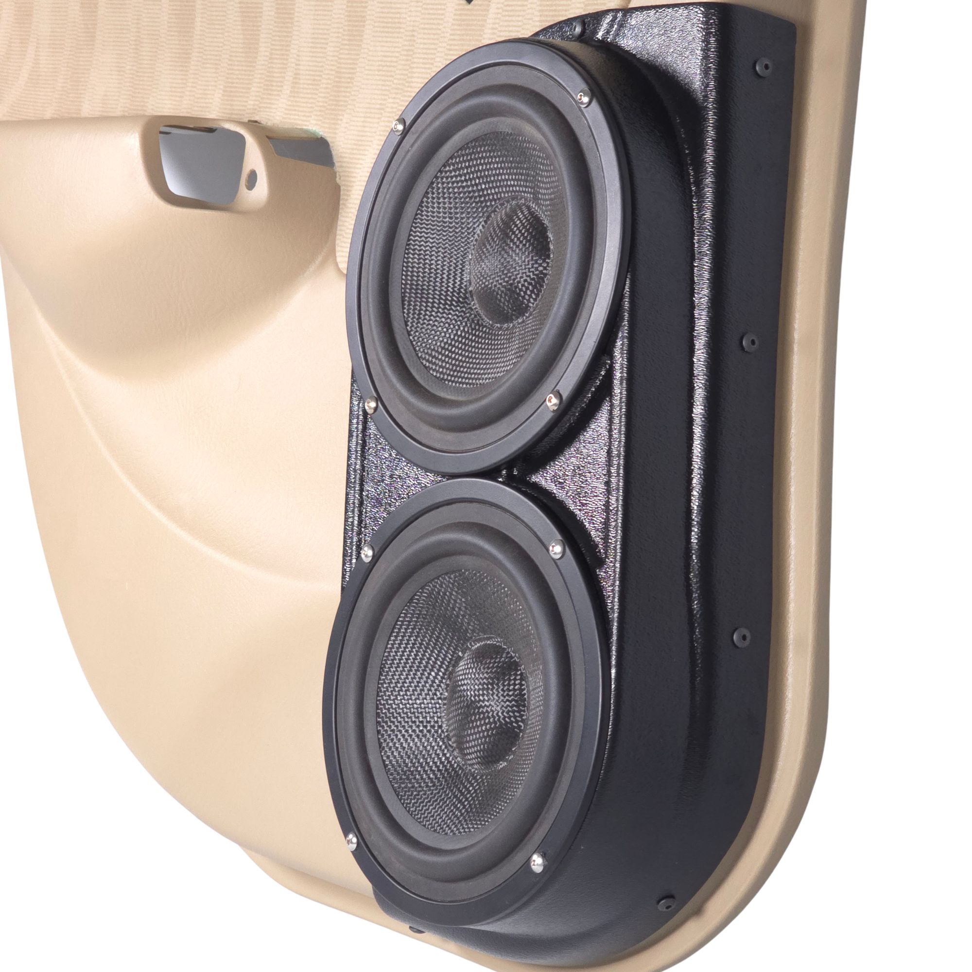 Dual 6.5" Rear Door Speaker Pods – 2001–2005 Honda Civic Sedan – 4-Door - Image 6