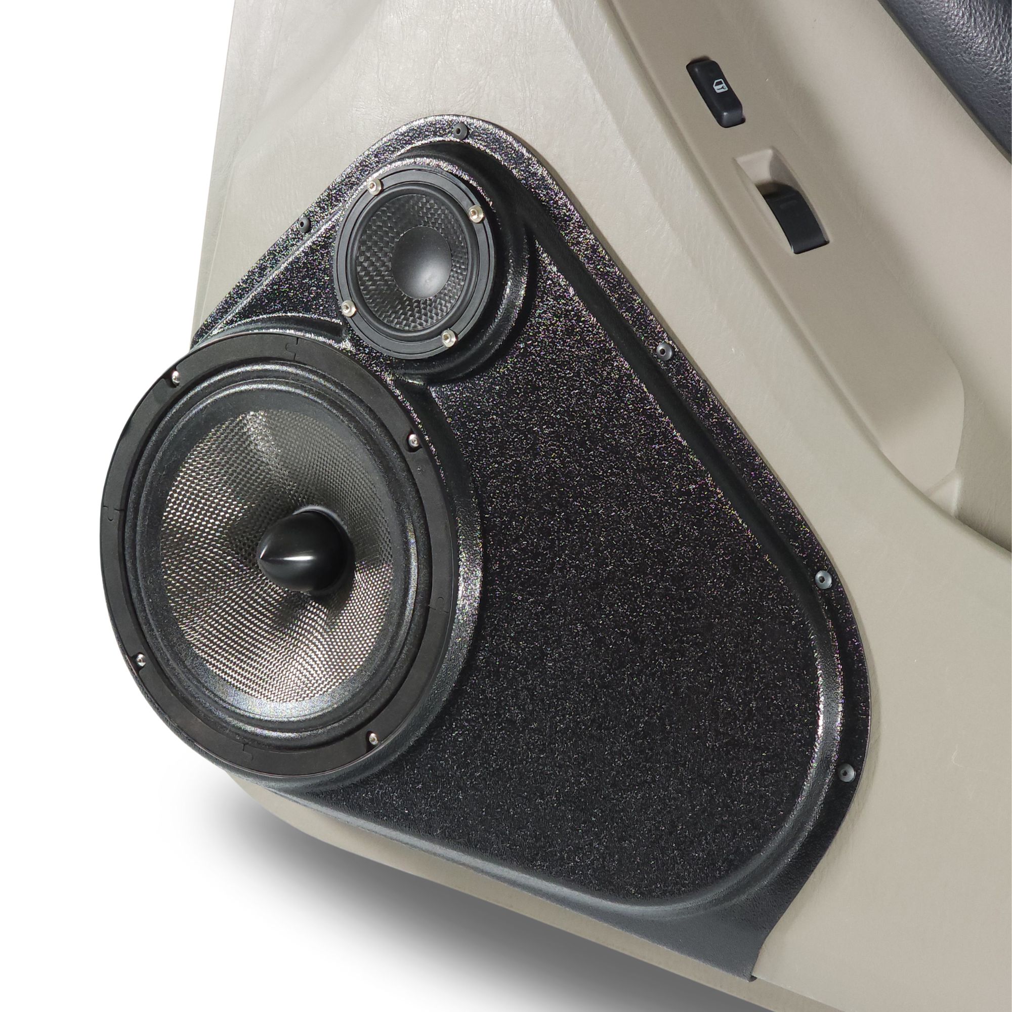 8" + 3.5" Front Door Speaker Pods – 2003–2009 Toyota 4Runner - Image 8