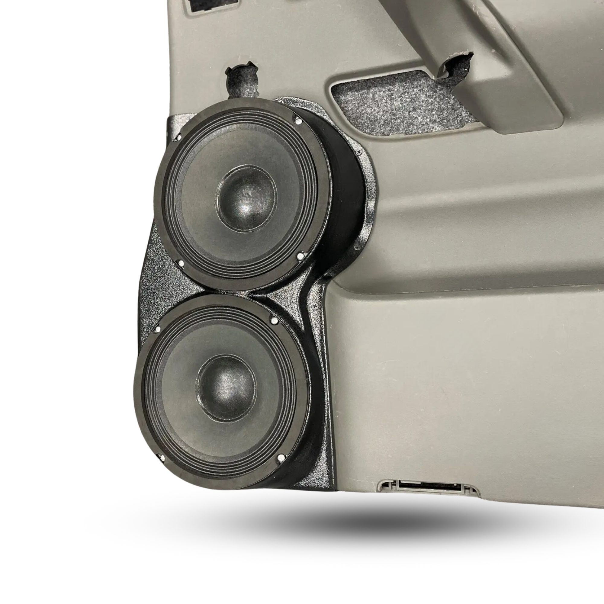 Dual 8" Rear Door Speaker Pods – 2004–2007 Nissan Armada & Infiniti QX56 • 2004–2014 Nissan Titan - Image 2