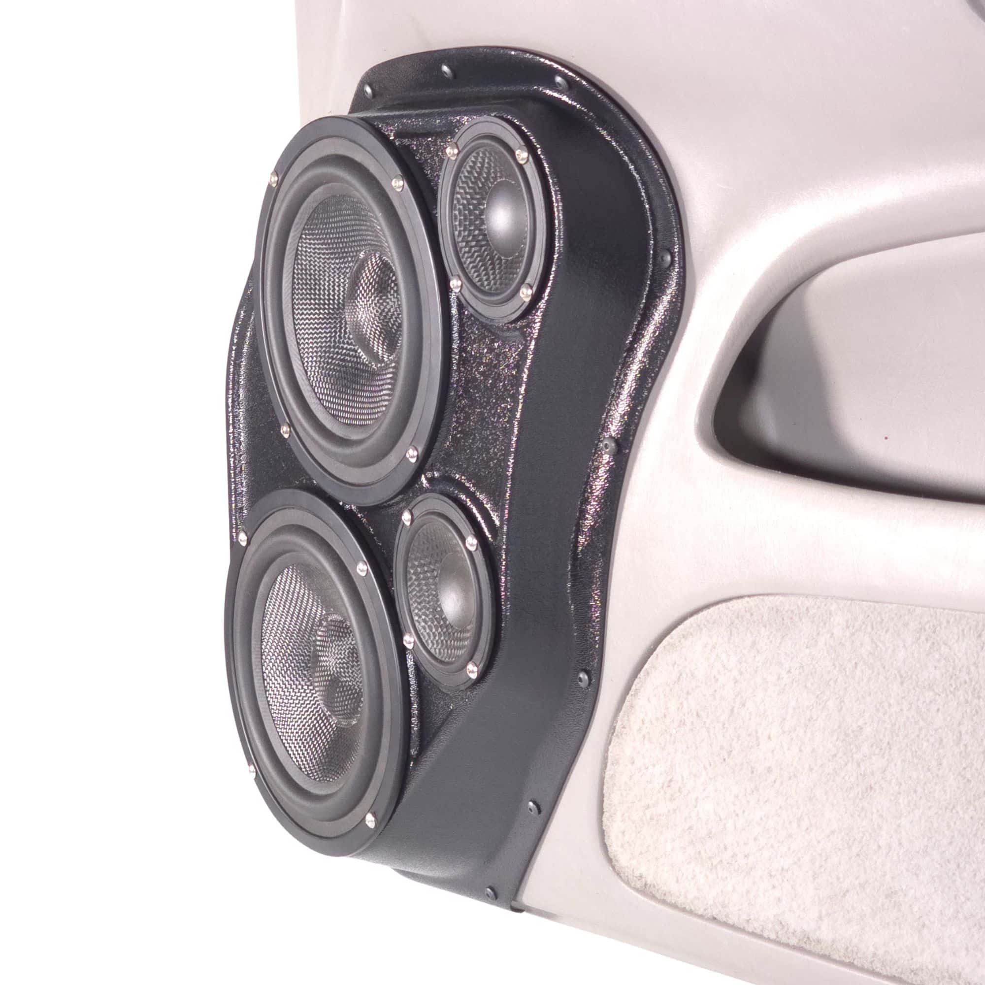 Dual 6.5" + Dual 3.5" Front Door Speaker Pods – 2001–2007 Toyota Sequoia • 2004–2006 Toyota Tundra - Image 6