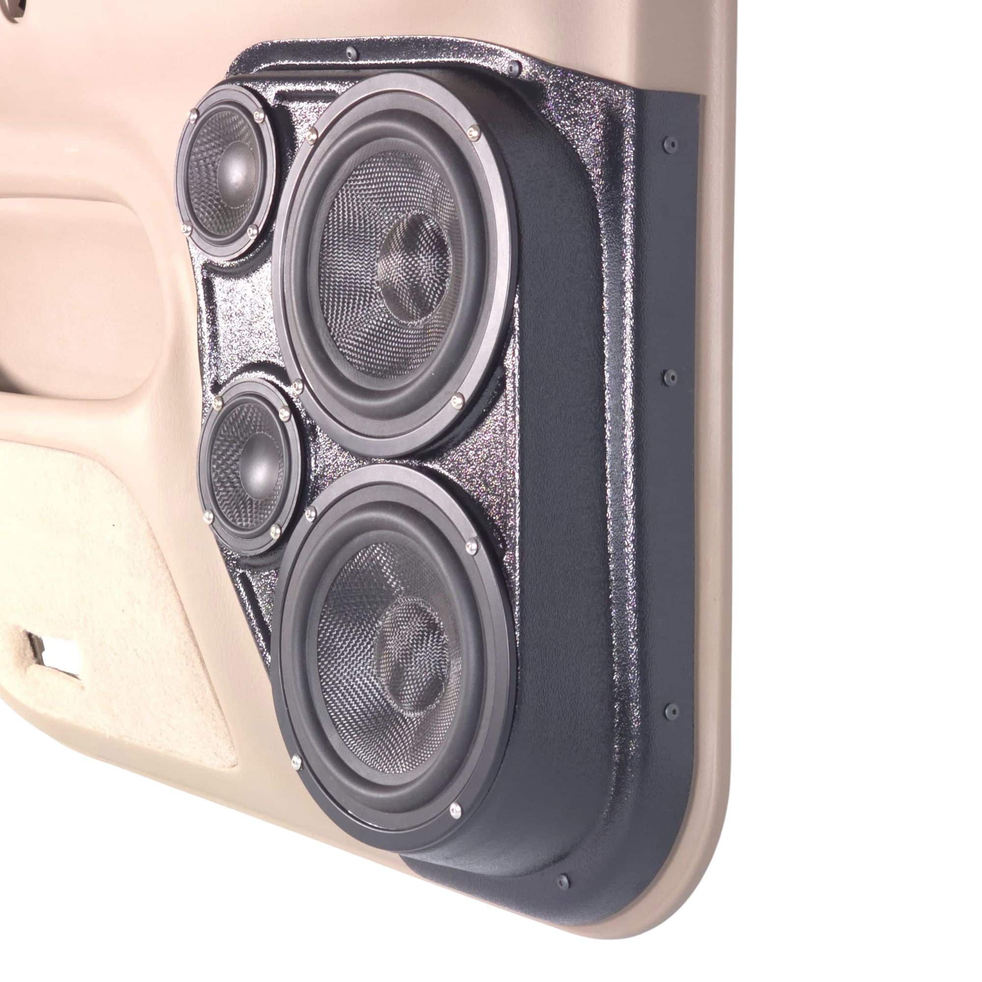 Dual 6.5" + Dual 3.5" Rear Door Speaker Pods – 2001–2007 Toyota Sequoia • 2004–2006 Toyota Tundra - Image 6