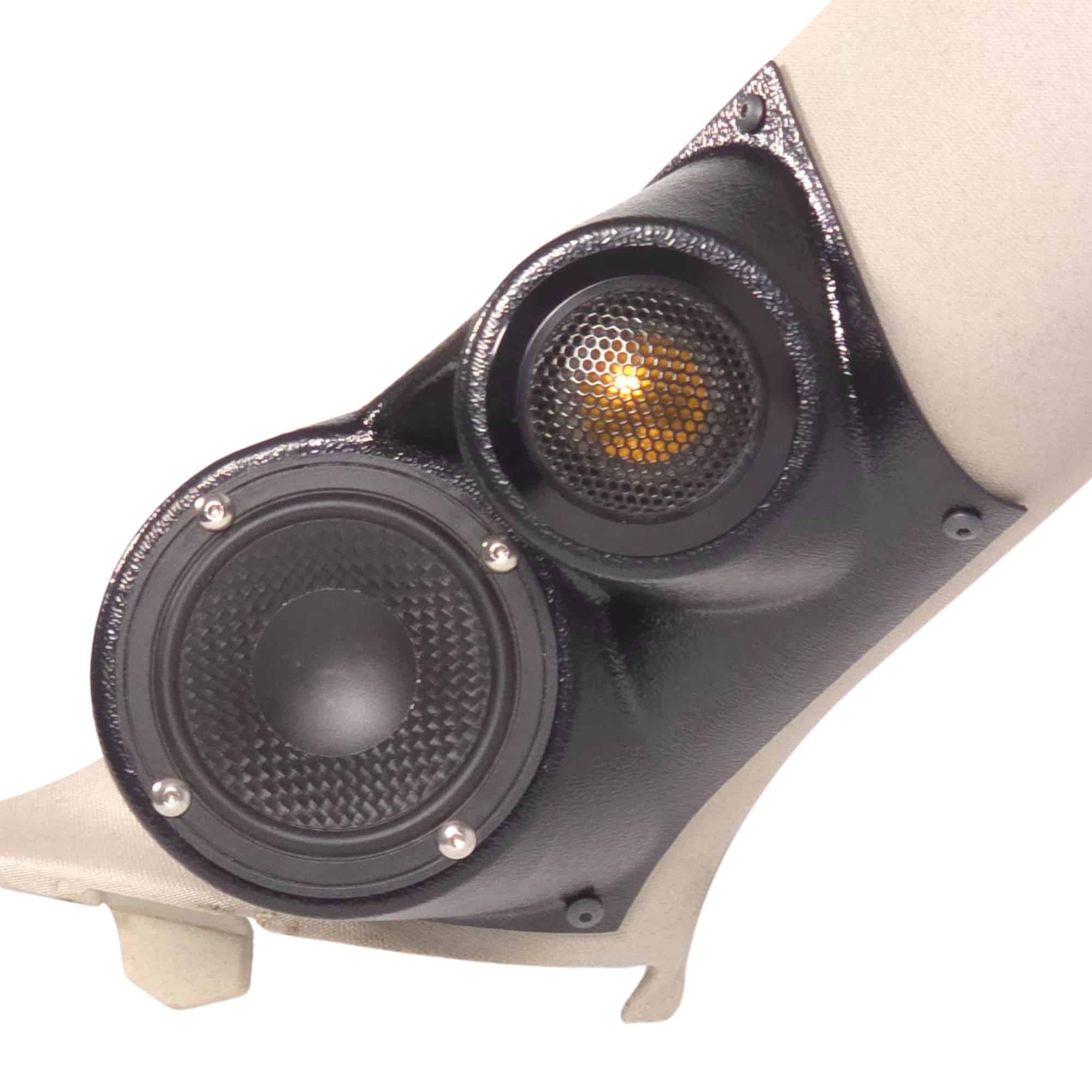 3.5" + 2" A-Pillar Speaker Pods – 2005–2007 Dodge Magnum • 2005–2010 Chrysler 300C • 2006–2010 Dodge Charger - Image 6