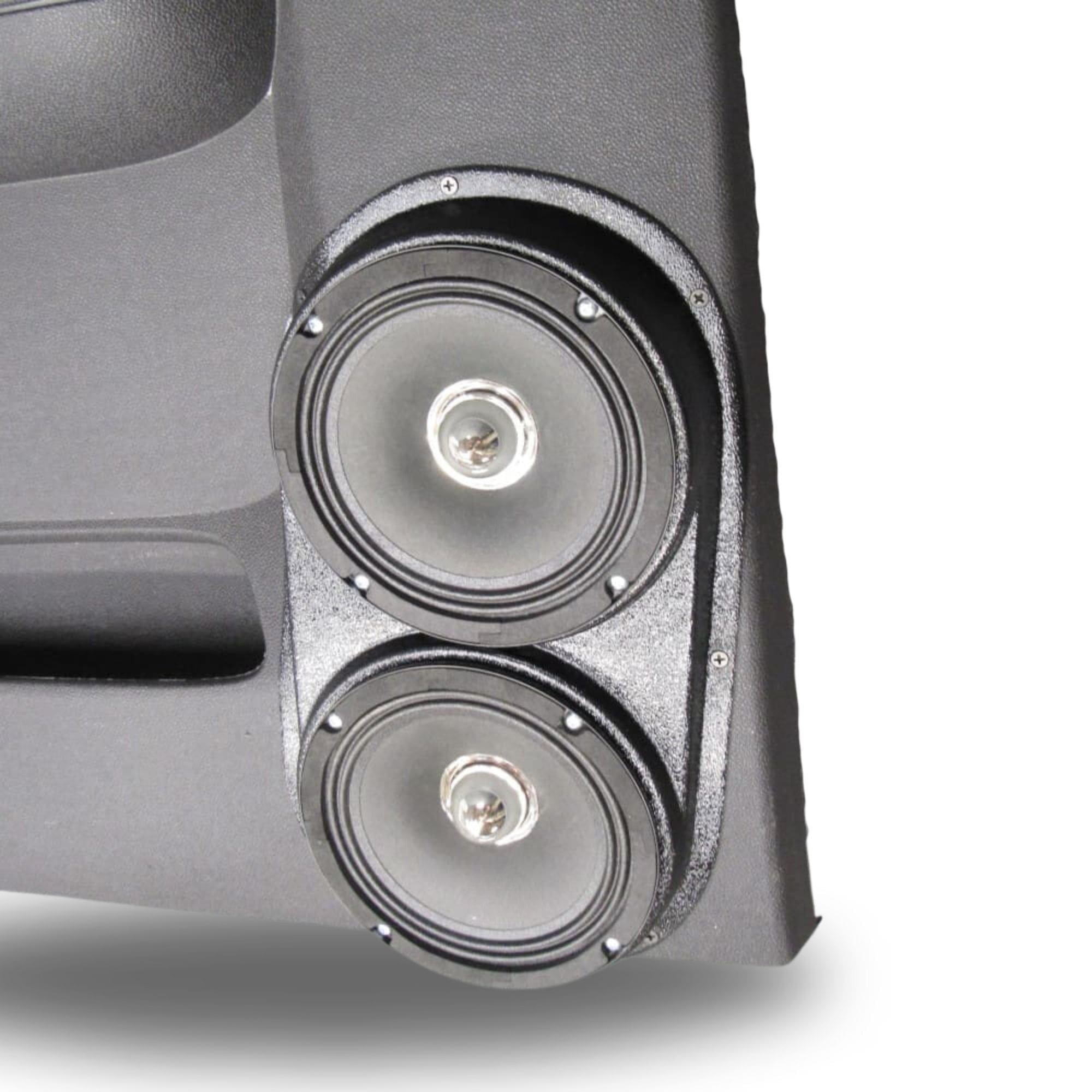 Dual 6.5" Rear Door Speaker Pods – 2007–2013 Chevrolet Silverado & GMC Sierra – Extended Cab - Image 4