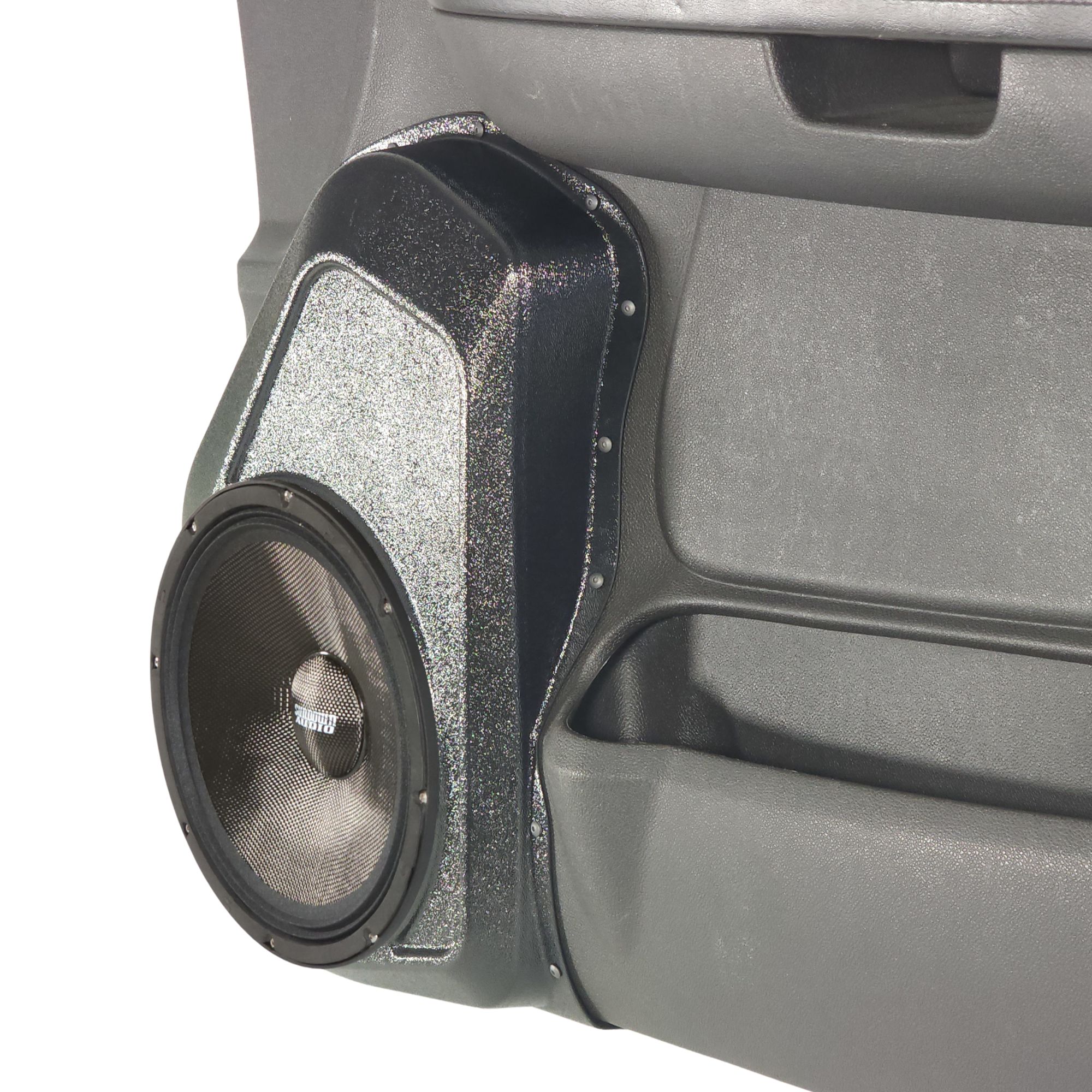 10" Front Door Speaker Pods – 2007–2009 Chevrolet Avalanche, Silverado, Suburban & Tahoe • GMC Sierra, Yukon & Yukon XL – Upper Handle - Image 6