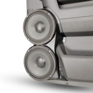Dual 8" Rear Door Speaker Pods – 2009–2018 Dodge Ram • 2019–2024 Dodge Ram Classic • 2019–2025 Dodge Ram 2500 – Mega Cab