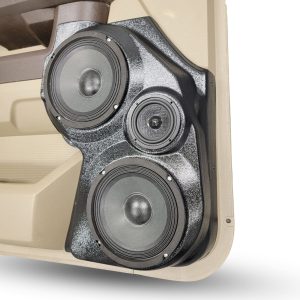 Dual 6.5" + 3.5" Front Door Speaker Pods – 2009–2018 Dodge Ram • 2019–2024 Dodge Ram Classic • 2019–2025 Dodge Ram 2500