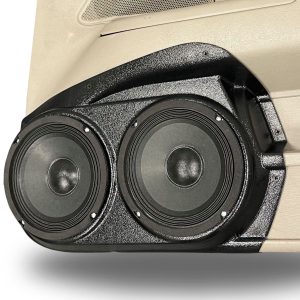 Dual 6.5" Front Door Speaker Pods – 2009–2012 Ford Crown Victoria & Mercury Grand Marquis