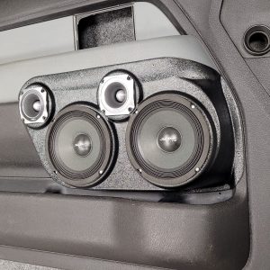 Dual 6.5" + Dual 3.5" Front Door Speaker Pods – 2009–2014 Ford F-150