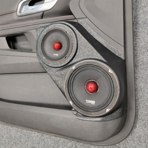 6.5" + 5.25" Front Door Speaker Pods – 2010–2017 Chevrolet Equinox & GMC Terrain