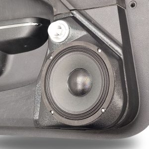 8" + 2" tweeter Front Door Speaker Pods – 2011–2023 Chrysler 300C & Dodge Charger