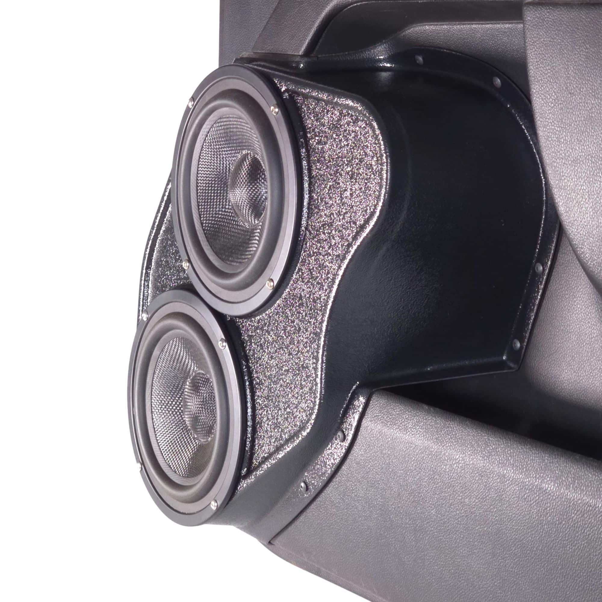 Dual 6.5" Front Door Speaker Pods – 2014–2018 Chevrolet Silverado & GMC Sierra – Alternate Style - Image 6