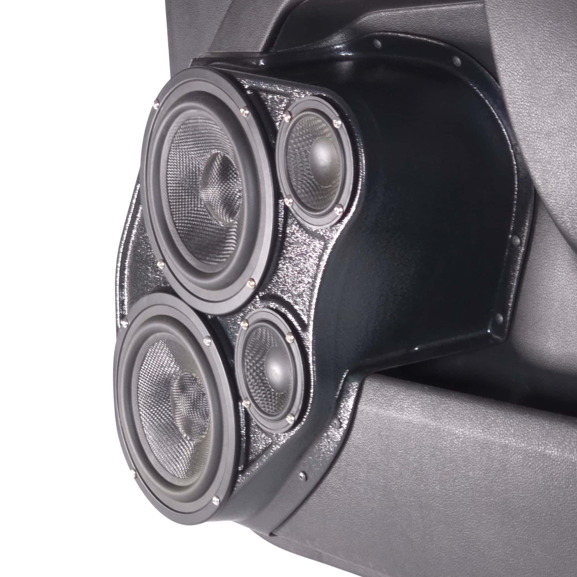 Dual 6.5" + Dual 3.5" Front Door Speaker Pods – 2014–2018 Chevrolet Silverado & GMC Sierra - Image 6