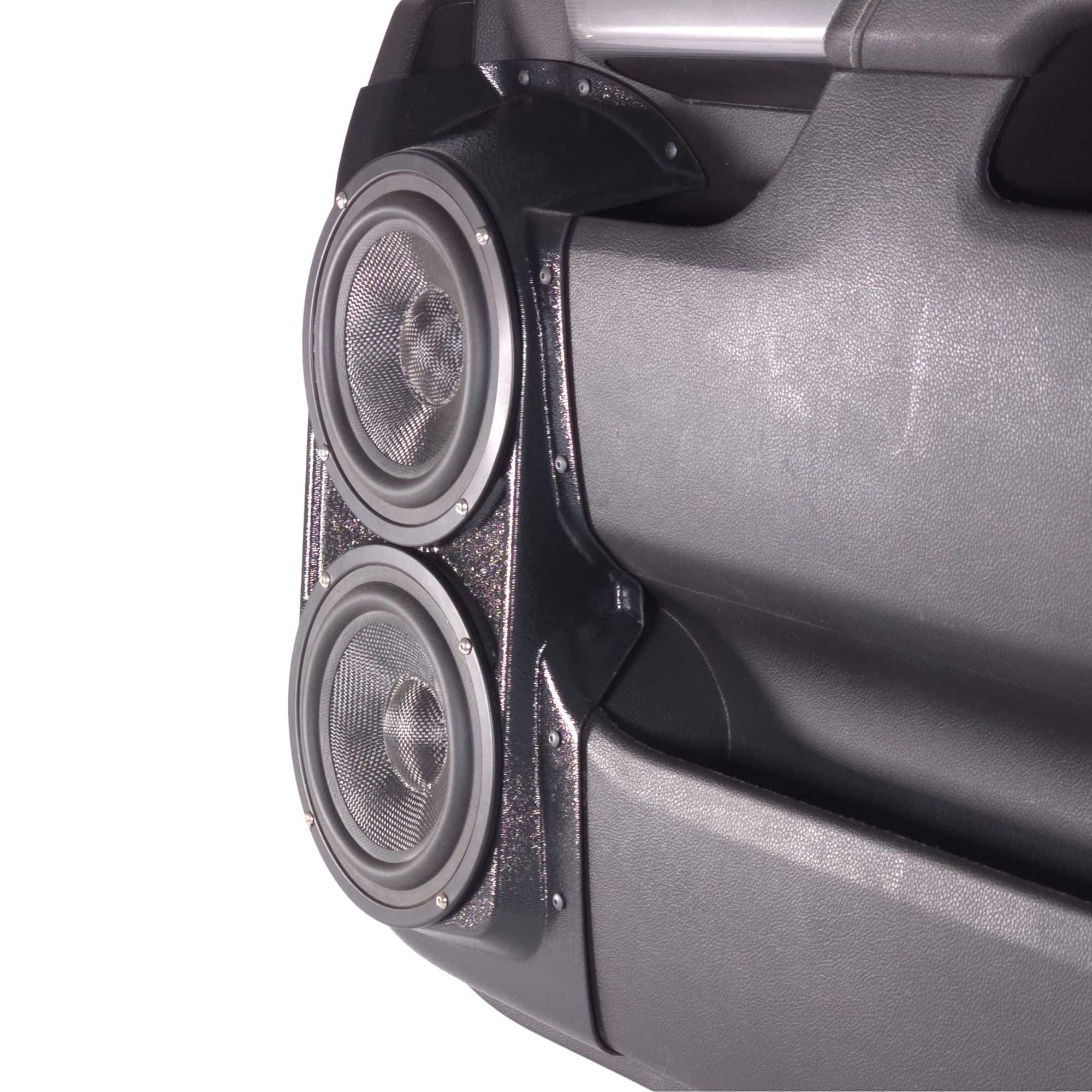 Dual 6.5" Rear Door Speaker Pods – 2014–2018 Chevrolet Silverado & GMC Sierra – Crew Cab - Image 6