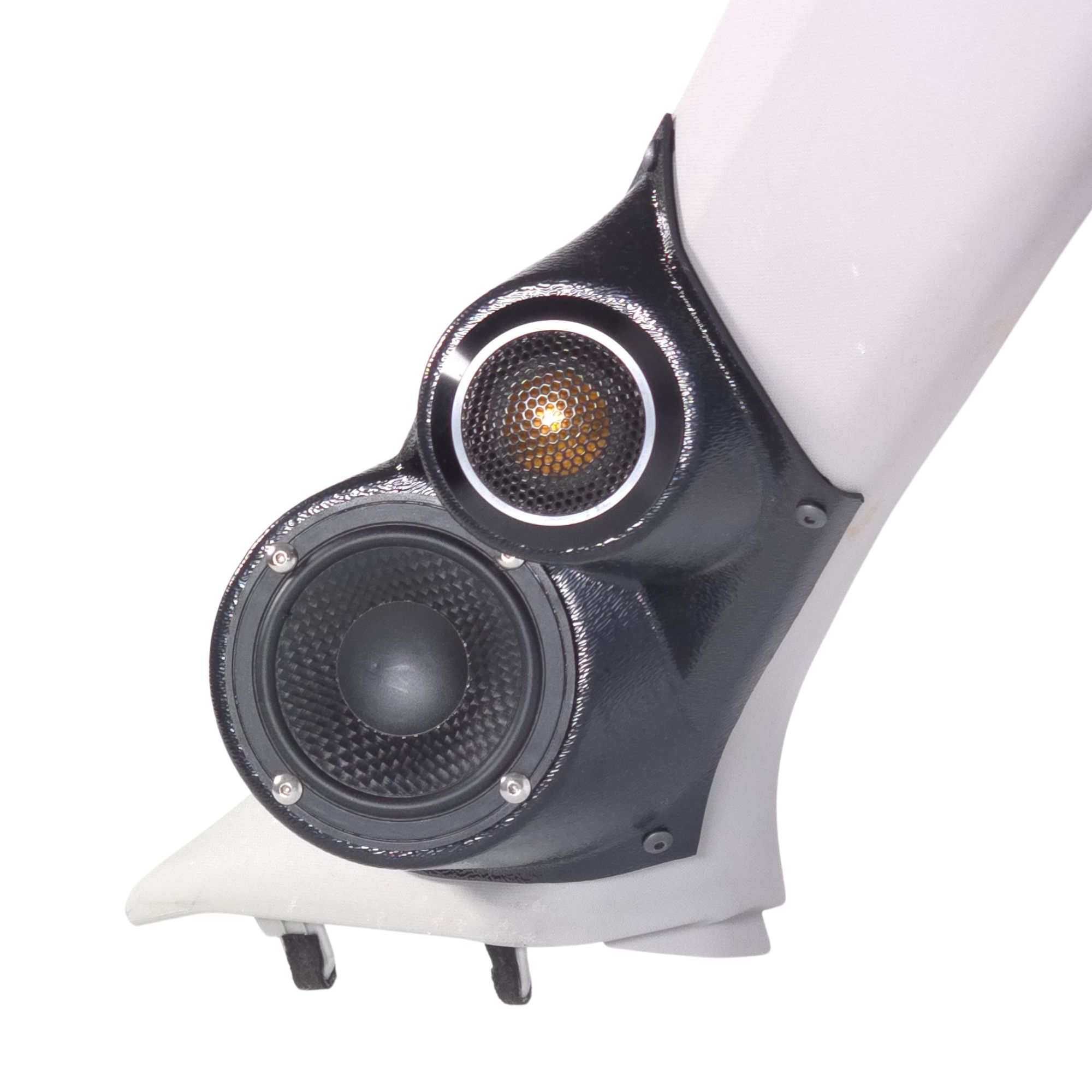 3.5" + 2" Lower A-Pillar Speaker Pods – 2014–2019 Toyota Corolla - Image 6