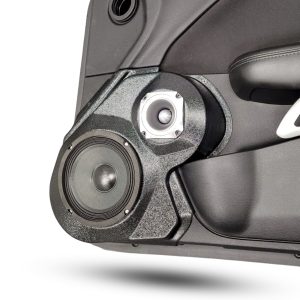 6.5" + 3.5" Front Door Speaker Pods – 2015–2023 Dodge Challenger
