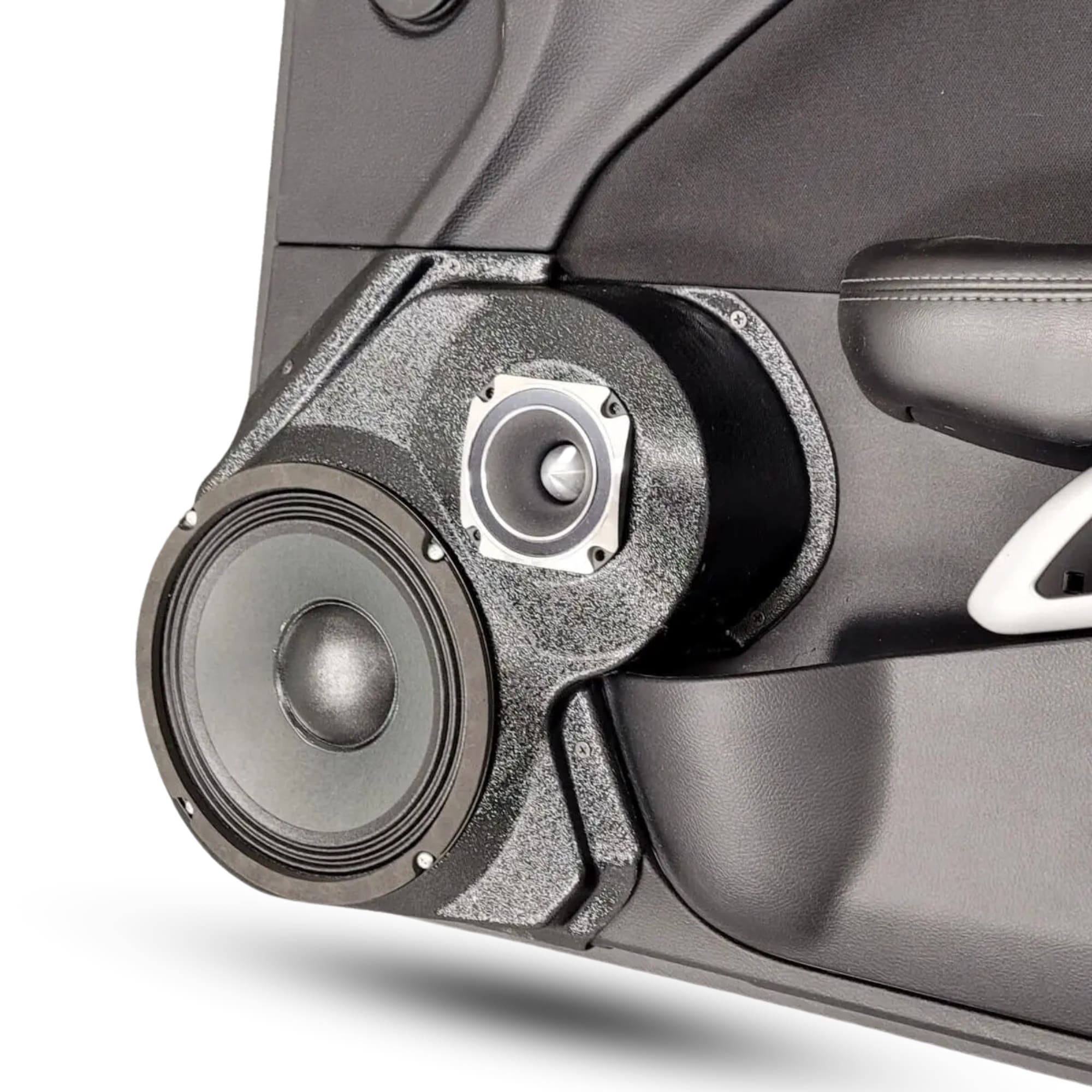 8" + 3.5" Front Door Speaker Pods – 2015–2023 Dodge Challenger - Image 4
