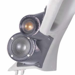 3.5" + 2" Tweeter A-Pillar Speaker Pods – 2015–2020 Ford F-150 • 2017–2022 Ford F-250 & F-350