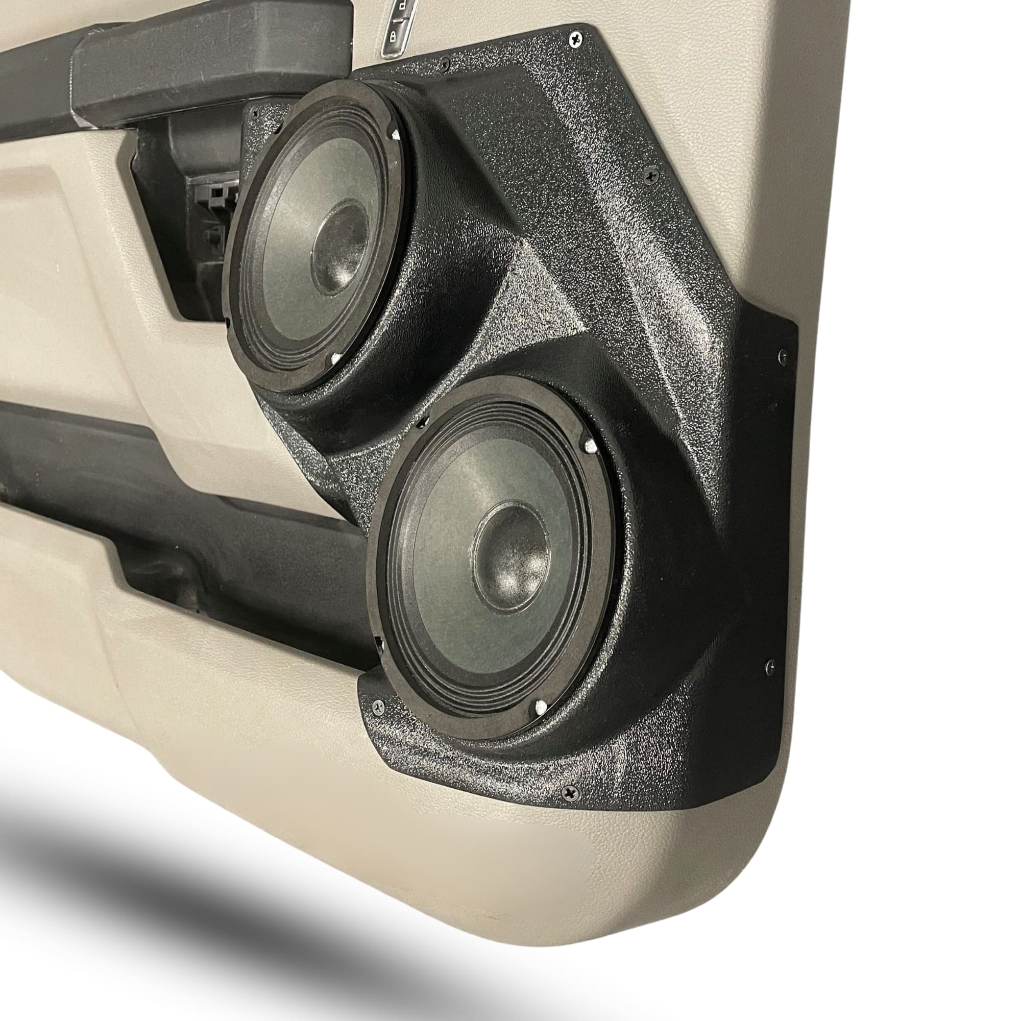 Dual 6.5" Front Door Speaker Pods – 2015–2020 Ford F-150 • 2017–2022 Ford F-250 & F-350 - Image 4