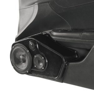 6.5", 3.5" + 2" Tweeter Front Door Speaker Pods – 2016–2020 Honda Civic Sedan – 4-Door