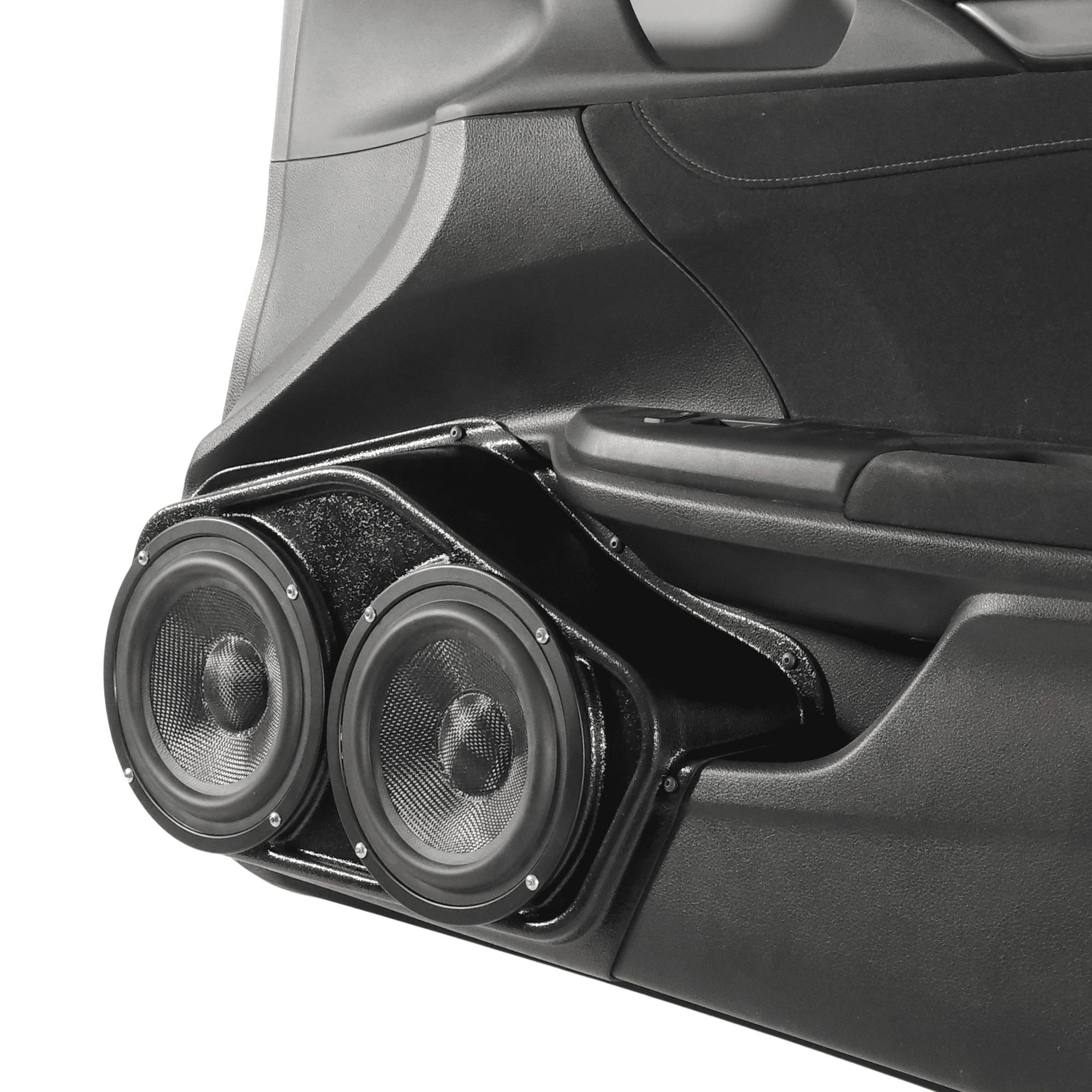 Dual 6.5" Front Door Speaker Pods – 2016–2020 Honda Civic Sedan – 4-Door