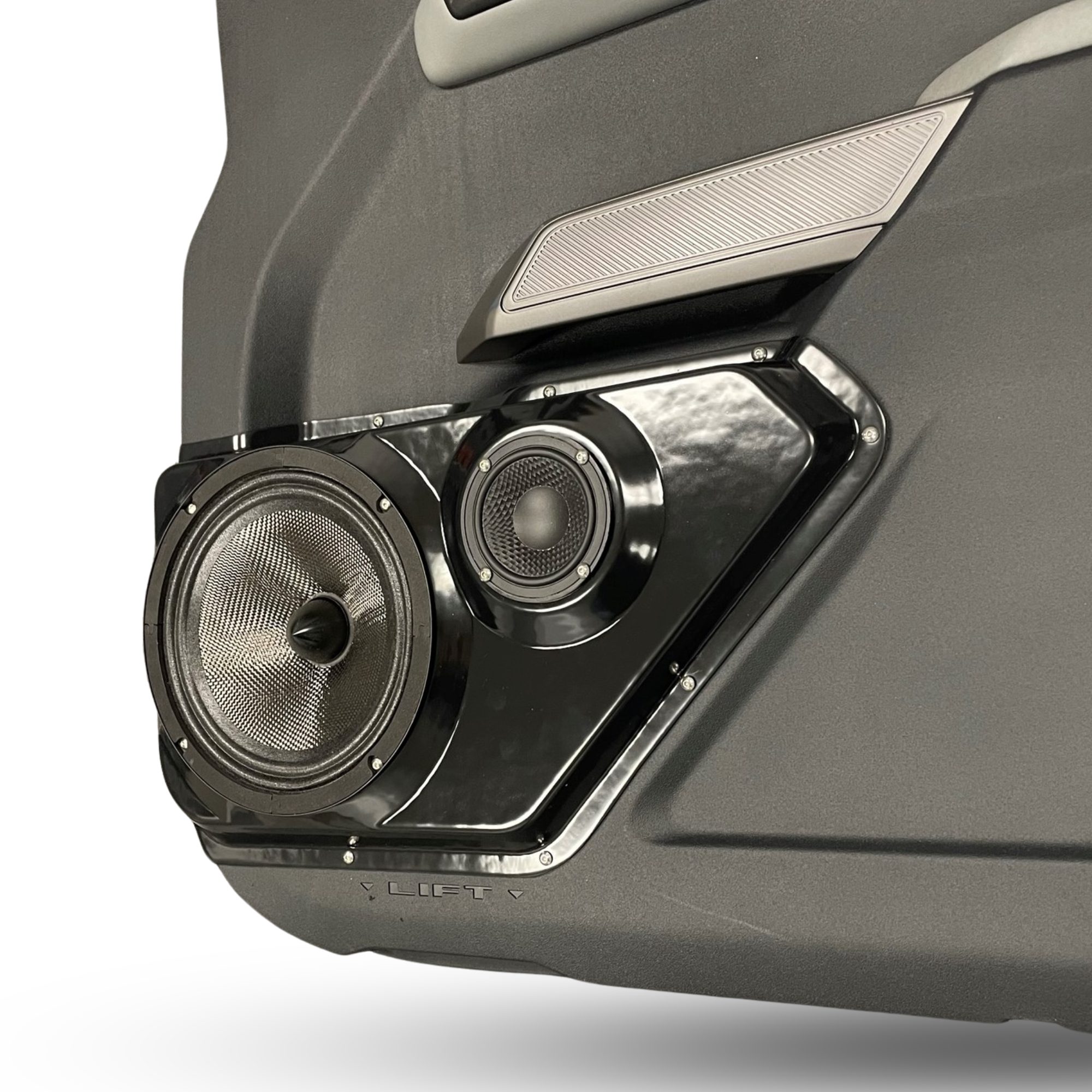 8" + 3.5" Front Door Speaker Pods – 2021–2023 Ford Bronco - Image 4