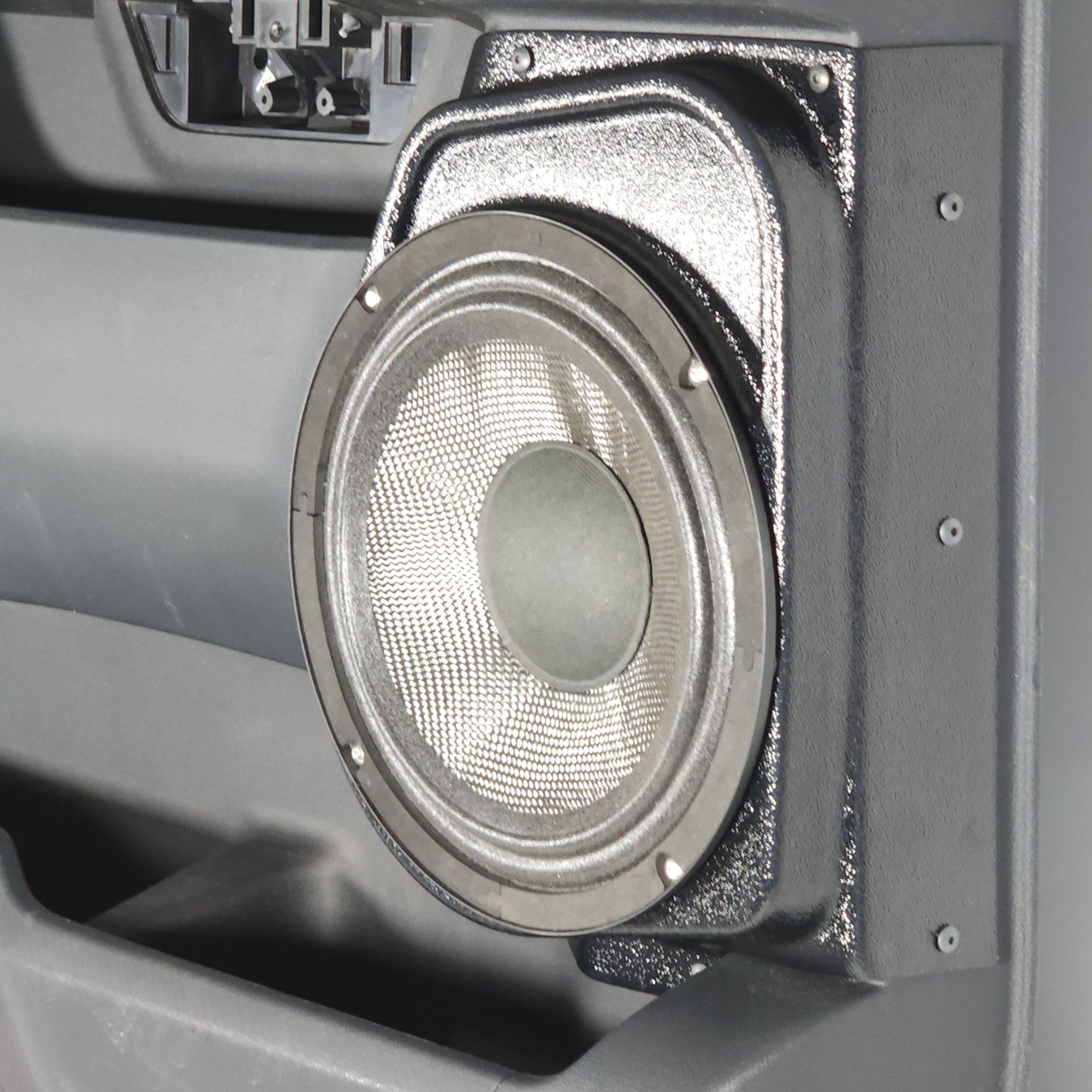 8" Rear Door Speaker Pods – 2021–2026 Ford F-150 • 2023–2026 Ford F-250 & F-350 – Crew Cab - Image 6