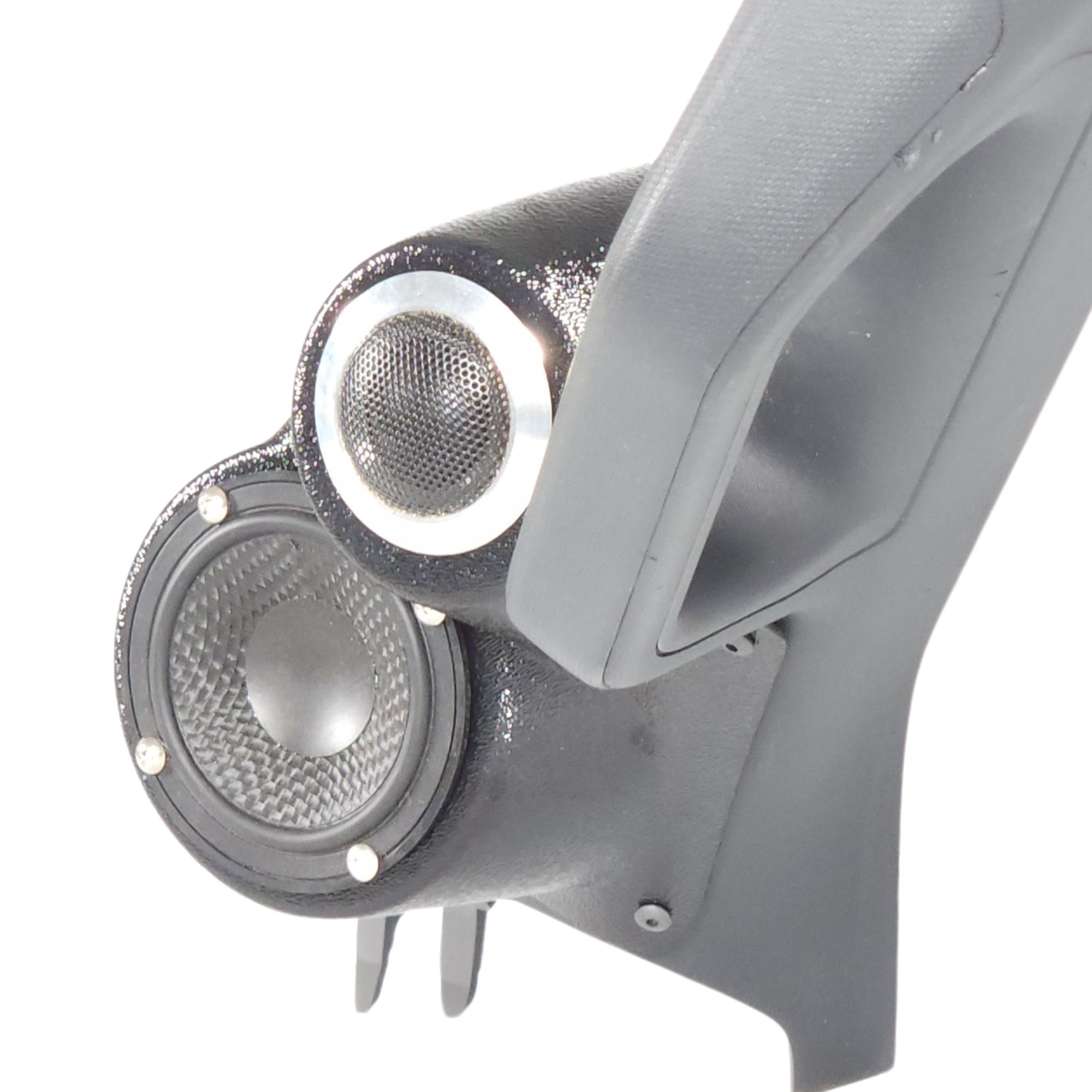 3.5" + 2" Tweeter A-Pillar Speaker Pods – 2021–2026 Ford F-150 • 2023–2026 Ford F-250 & F-350 - Image 6