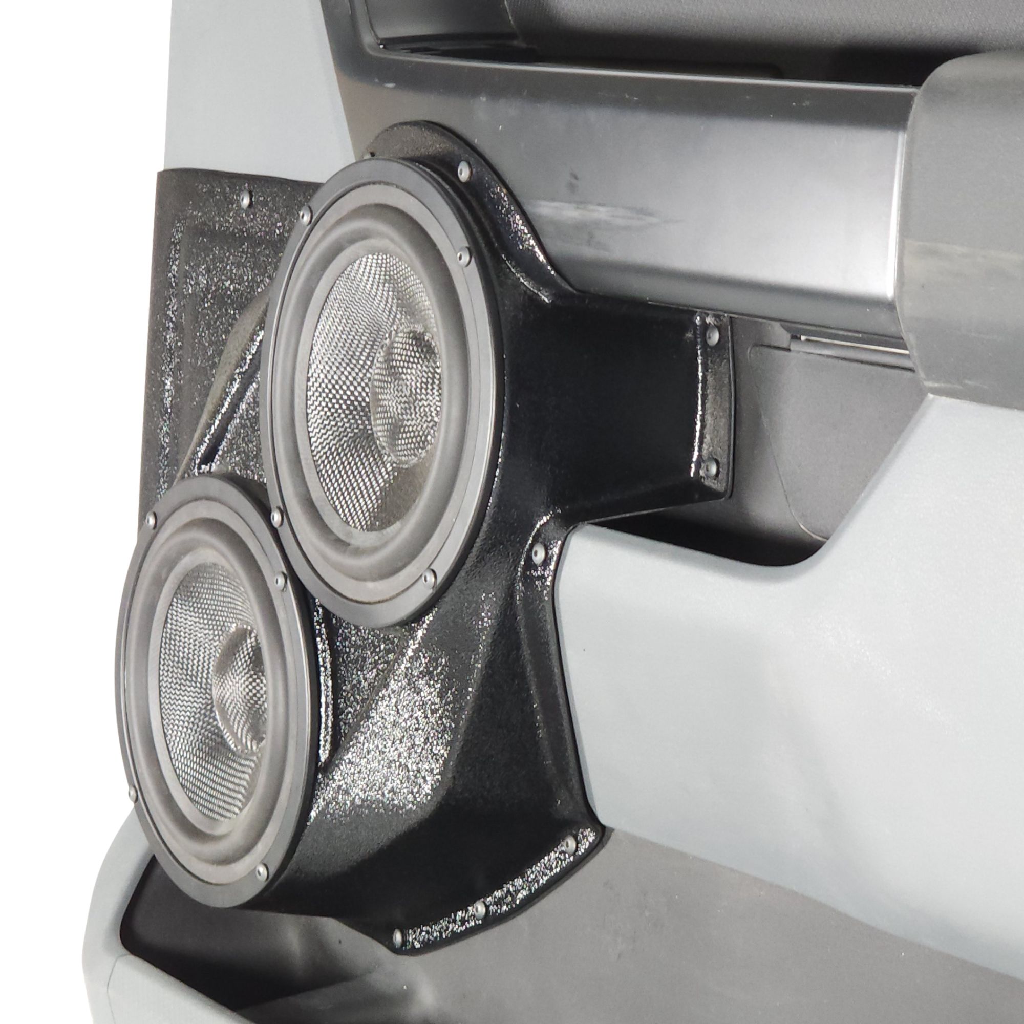 Dual 6.5" Front Door Speaker Pods – 2021–2026 Ford F-150 • 2023–2026 Ford F-250 & F-350 - Image 6