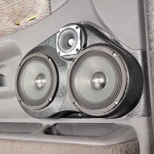 Dual 6.5" + 3.5" Front Door Speaker Pods – 1994–2001 Dodge Ram