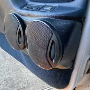 Dual 6.5" Rear Door Speaker Pods – 1995–1999 Chevrolet Silverado, Suburban & Tahoe • GMC Sierra & Yukon