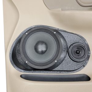 8" + 3.5" Front Door Speaker Pods – 1999–2003 Ford F-150 – Crew Cab