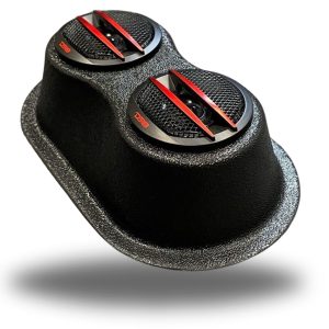 Dual 2" Tweeter Universal Speaker Pod - Single