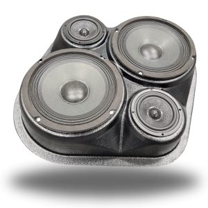 Dual 6.5" + Dual 3.5" Universal Speaker Pod - Single