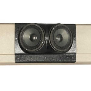 Dual 6.5" Tail Panel Speaker Pod – 2000–2006 Chevrolet Silverado & GMC Sierra – Regular Cab