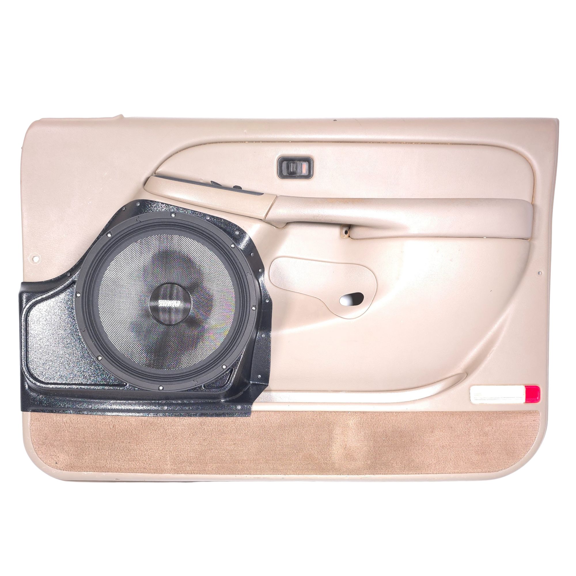 12" Front Door Speaker Pods – 2000–2006 Chevrolet Avalanche, Silverado, Suburban & Tahoe • GMC Sierra, Yukon & Yukon XL • Cadillac Escalade, ESV & EXT