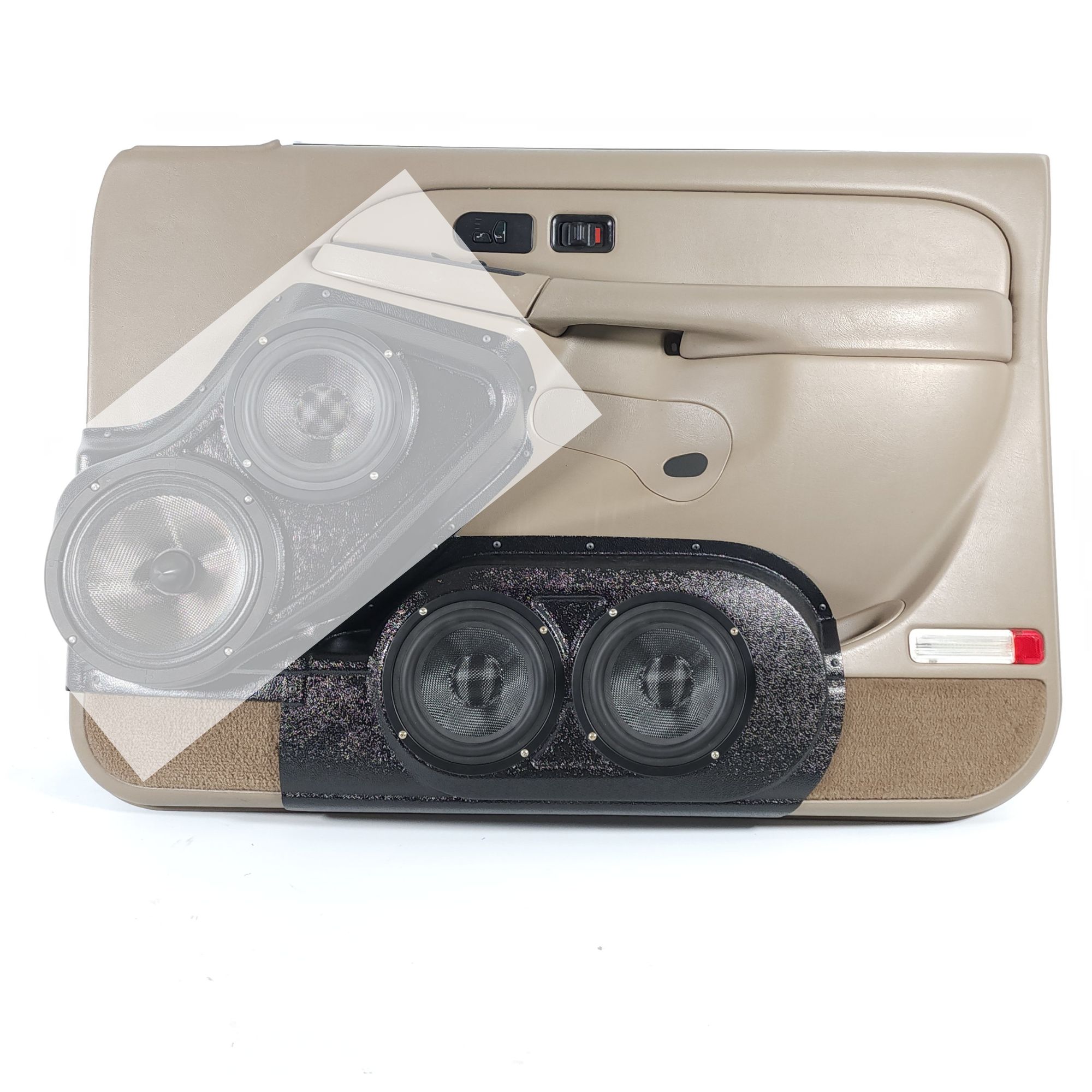 Dual 6.5" Lower Front Door Speaker Pods – 2000–2006 GM Fullsize Trucks and SUVs - Image 6