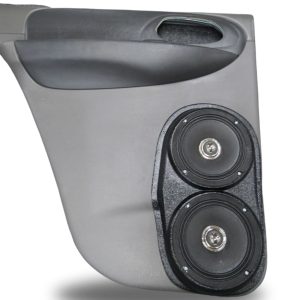 Dual 6.5" Rear Door Speaker Pods – 2002–2009 Chevrolet Trailblazer