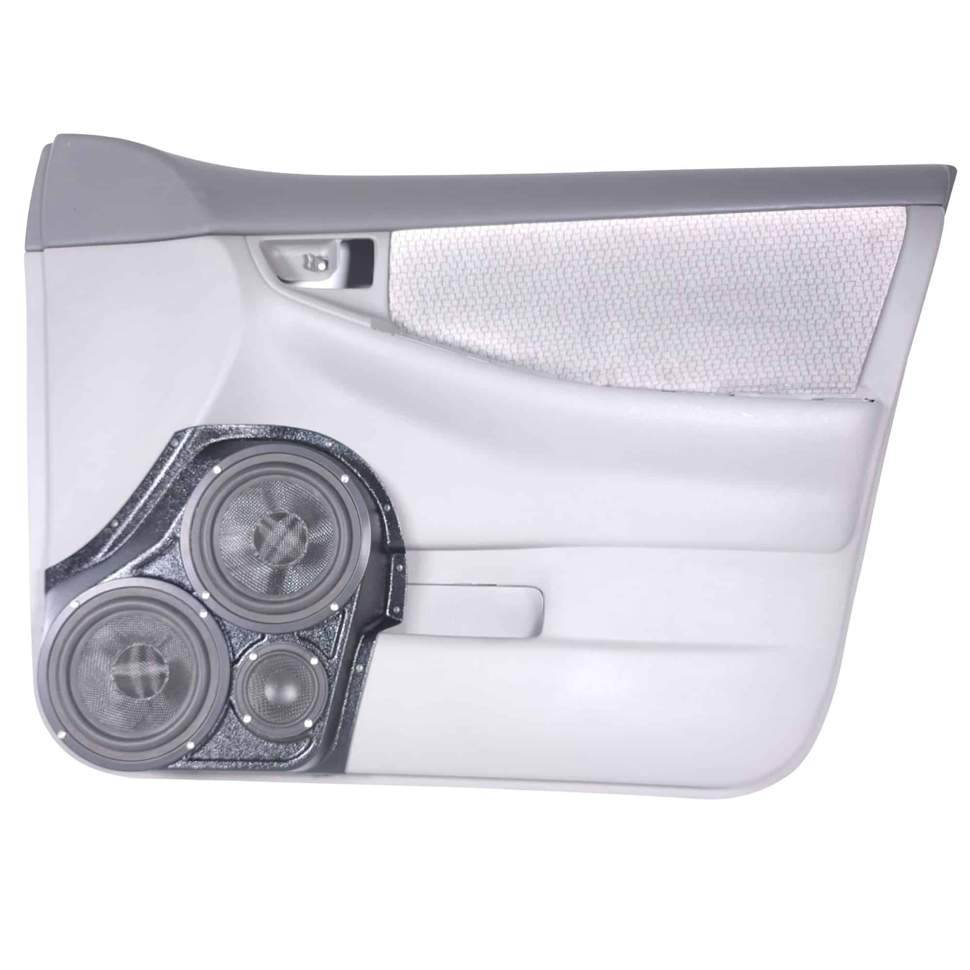 Dual 6.5" + 3.5" Front Door Speaker Pods – 2004–2008 Toyota Corolla
