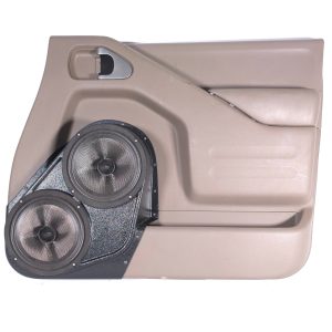 Dual 8" Front Door Speaker Pods – 2005–2012 Nissan Pathfinder • 2005–2021 Nissan Frontier