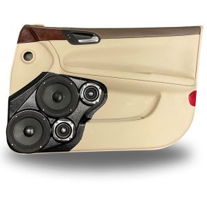 Dual 6.5" + Dual 3.5" Front Door Speaker Pods – 2006–2015 Chevrolet Impala