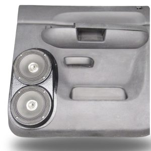 Dual 6.5" Rear Door Speaker Pods – 2007–2013 Chevrolet Silverado & GMC Sierra – Crew Cab