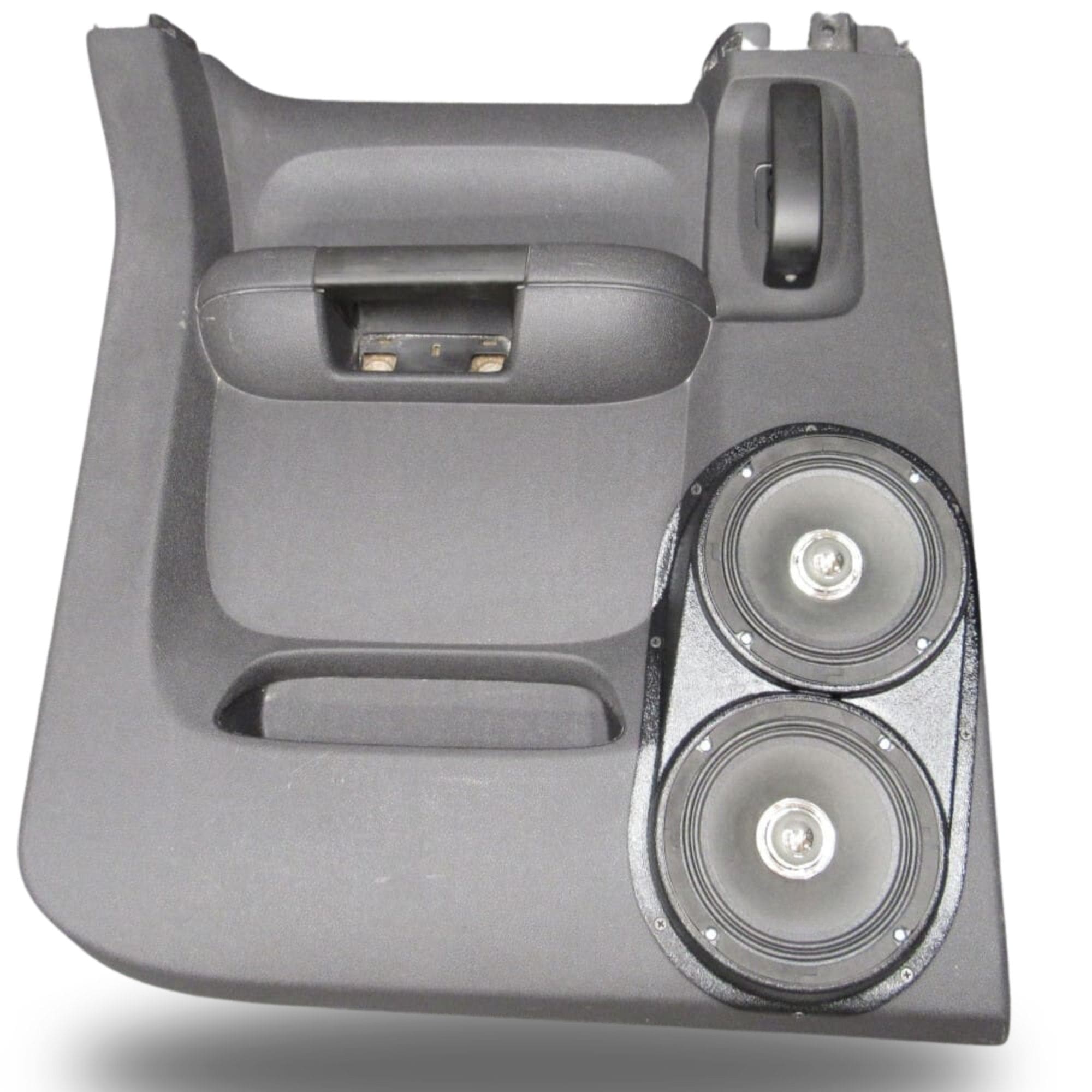 Dual 6.5" Rear Door Speaker Pods – 2007–2013 Chevrolet Silverado & GMC Sierra – Extended Cab