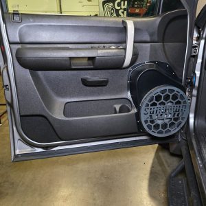 12" Front Door Speaker Pods – 2007–2009 Chevrolet Silverado & GMC Sierra – Lower Handle