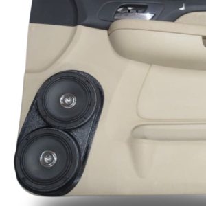 Dual 6.5" Front Door Speaker Pods – 2007–2009 GM Fullsize Pickups • 2007–2009 GM Fullsize SUVs – Upper Handle