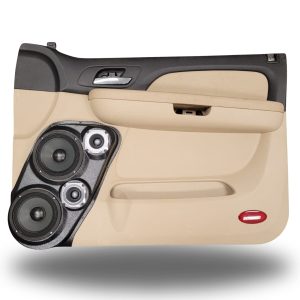 Dual 6.5" + Dual 3.5" Front Door Speaker Pods – 2007–2009 GM Fullsize Pickups and SUVs