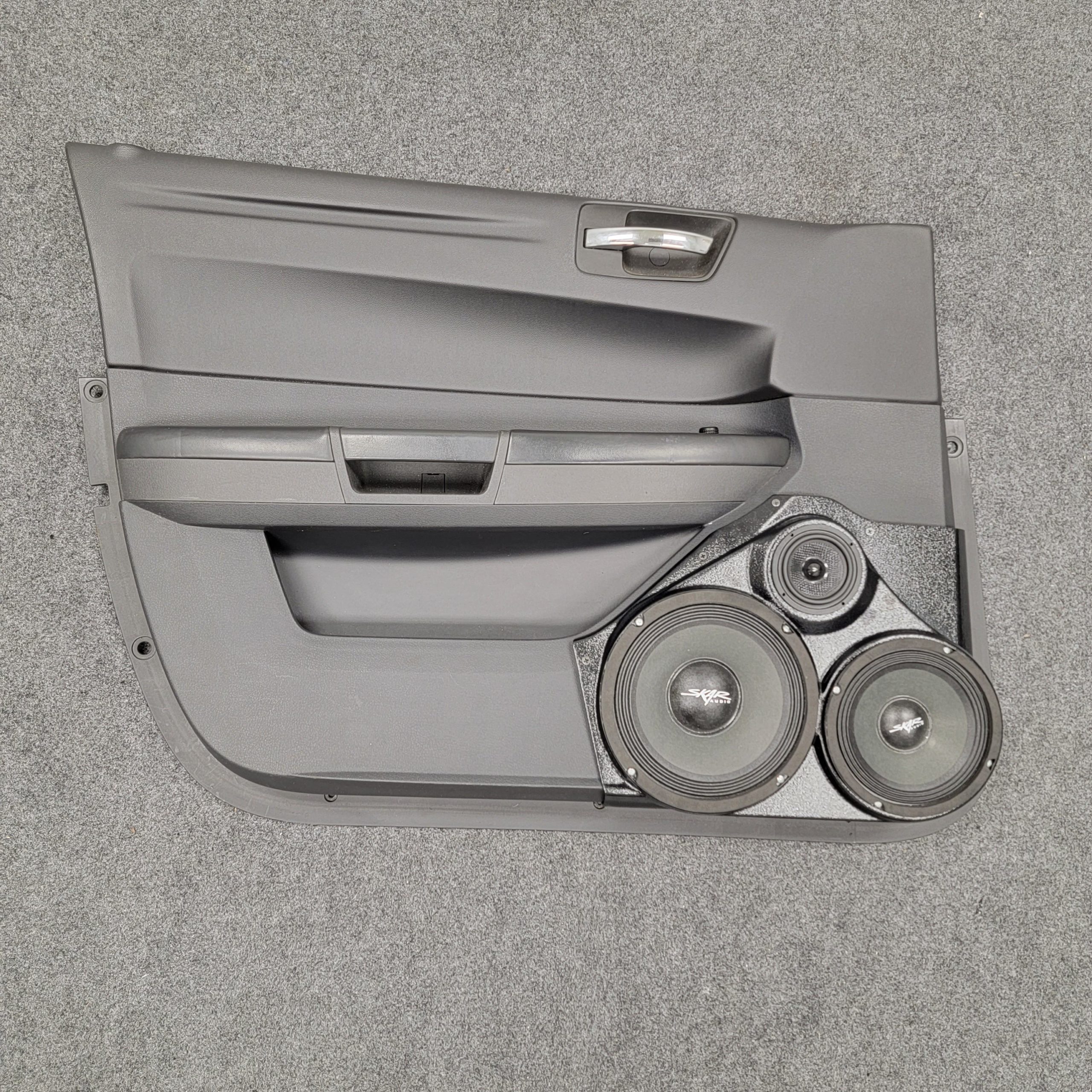 8", 6.5" + 3.5" Front Door Speaker Pods – 2008–2010 Chrysler 300C - Image 2