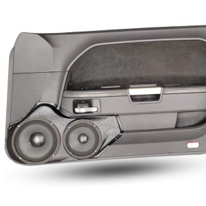 8" + 6.5" Front Door Speaker Pods – 2008–2014 Dodge Challenger