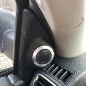 2" Tweeter Sail Panel Speaker Pods – 2009–2018 Dodge Ram • 2019–2024 Dodge Ram Classic • 2019–2025 Dodge Ram 2500