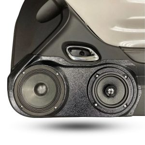 6.5" + 5.25" Front Door Speaker Pods – 2010–2015 Chevrolet Camaro
